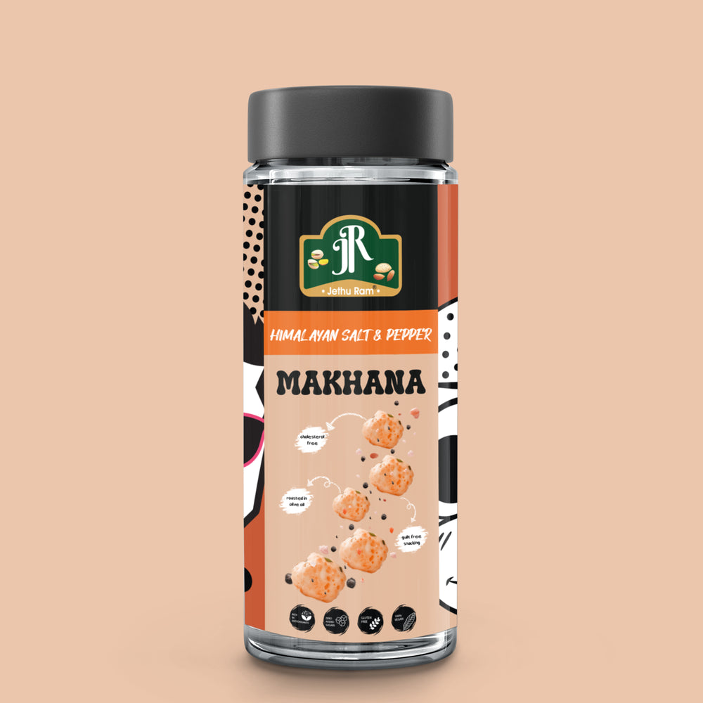 Roasted & Flavoured Makhana Himalayan Salt (Fox Nuts)