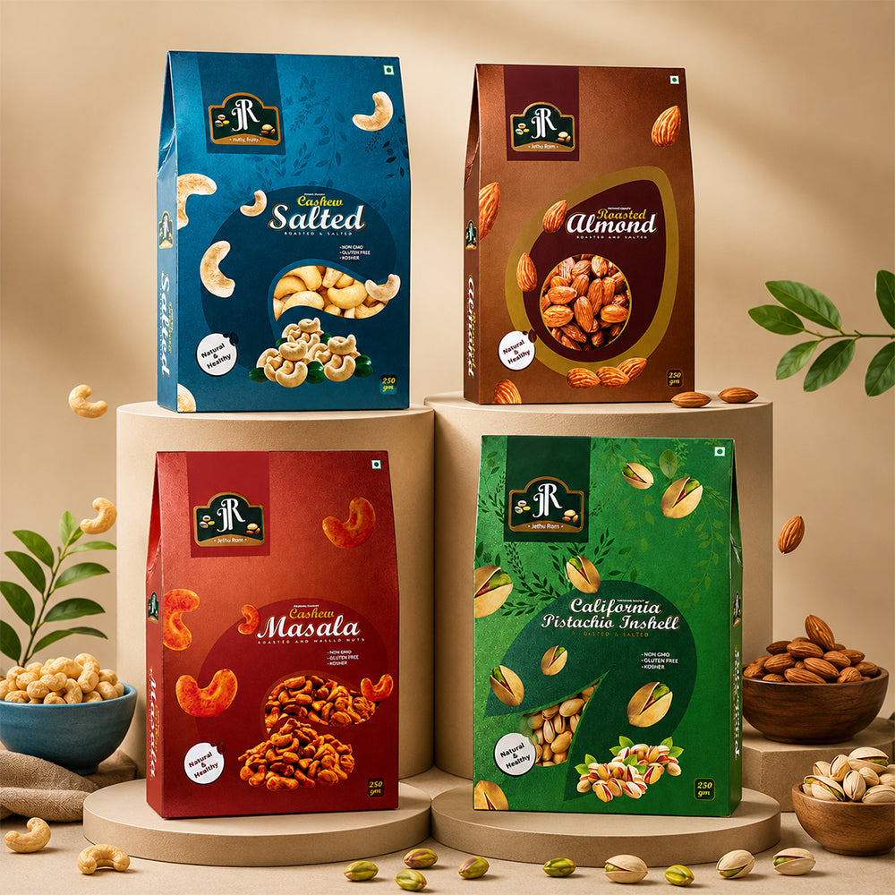 Roasted Nut Combo - Pack Of 4
