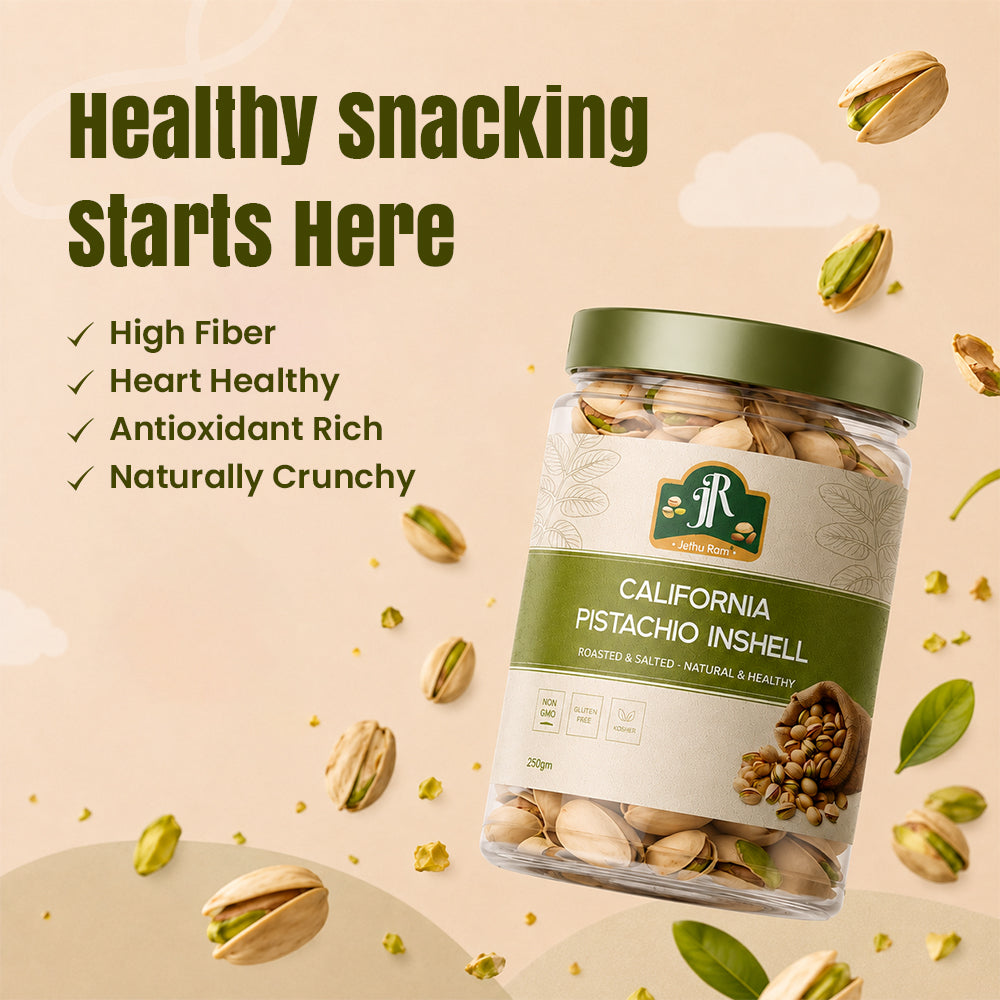 Roasted & Salted Jumbo Size Pistachios (Pista)