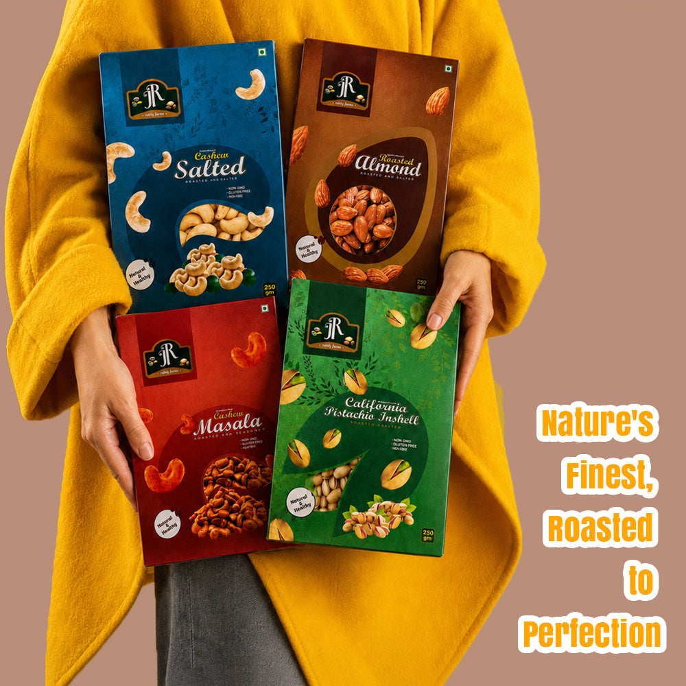 Roasted Nut Combo - Pack Of 4