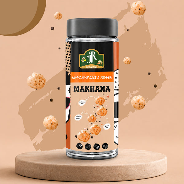 Roasted & Flavoured Makhana Himalayan Salt (Fox Nuts)